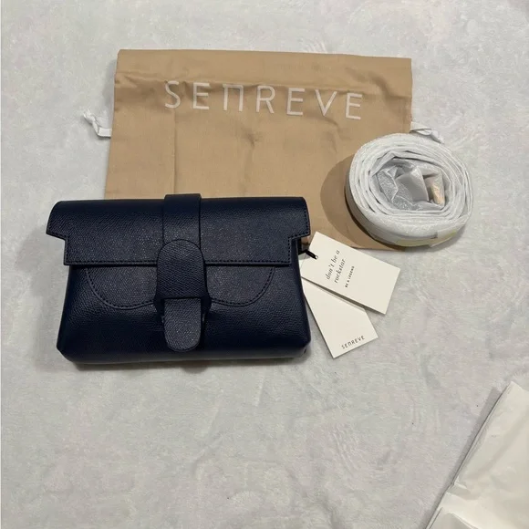 Senreve Navy Blue Aria Belt Bag - Picture 1 of 6